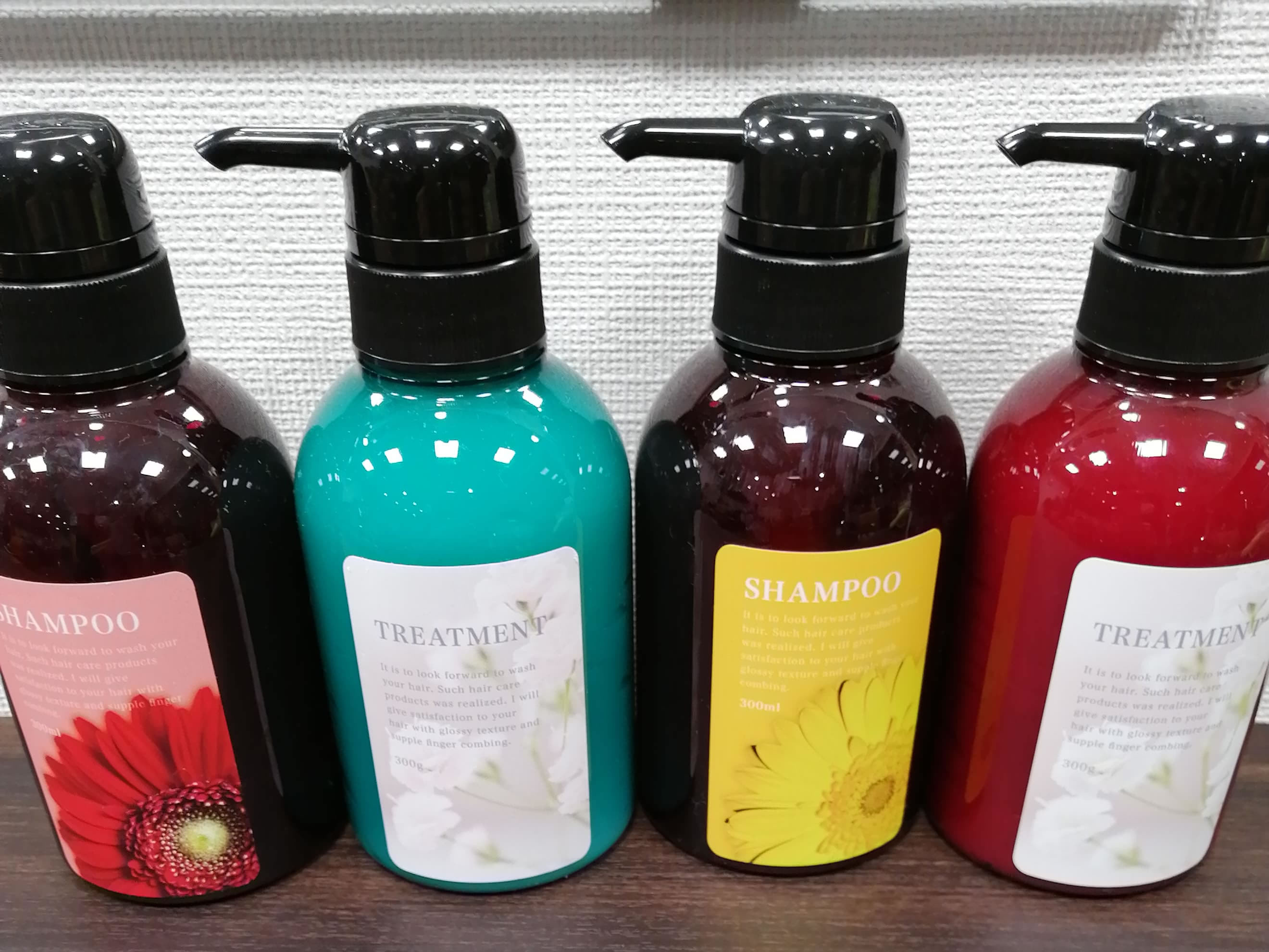 オリジナルシャンプー トリートメント販売開始 美容室 M2 エムツー 倉敷市真備町の美容室 着付け 貸衣裳